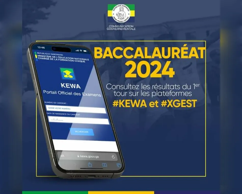 Résultats BAC Gabon 2024